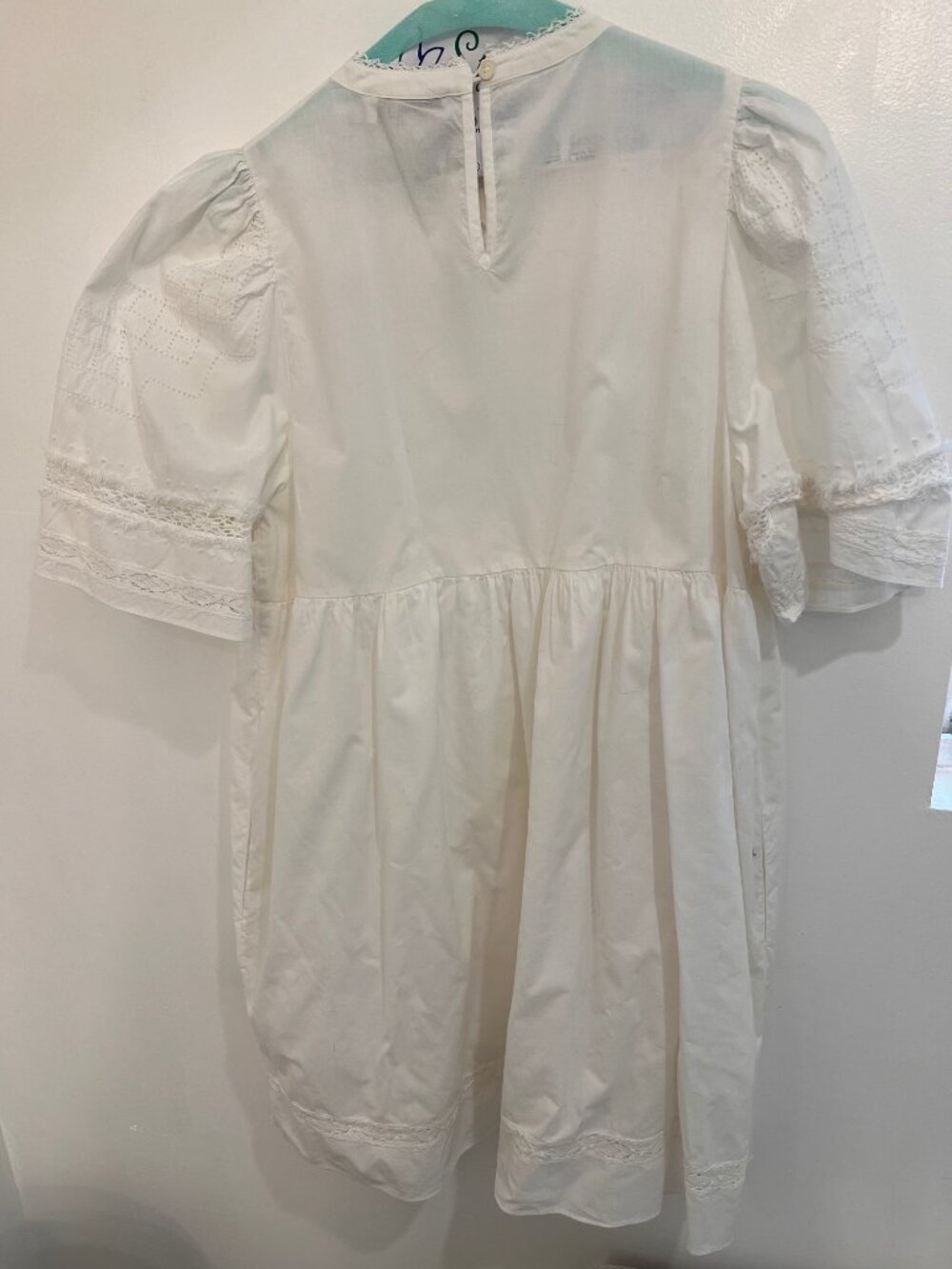 SEA NY Lilith Mini Dress - White - Worn Once, Drycleaned - Sz M - Picture 8 of 8